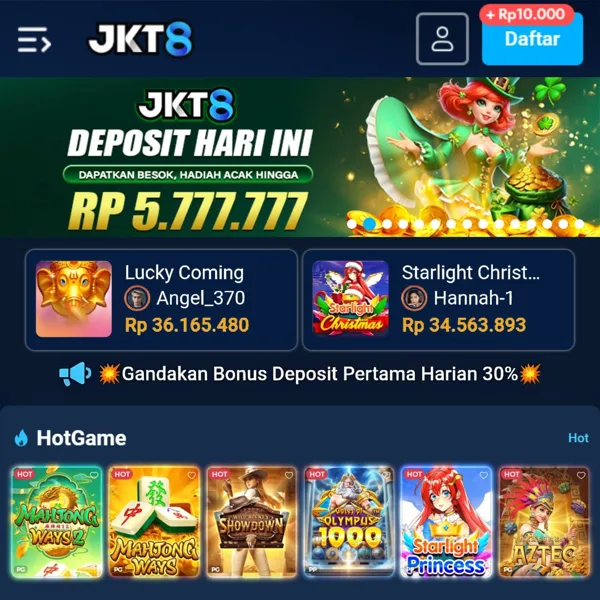 JKT8 2026 Slot Gacor RTP Tinggi